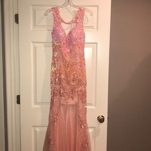 Sherri Hill high low